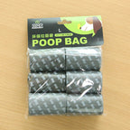 Pet Dog Travel Foldable Poop Scooper With 1 Roll Decomposable bag
