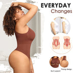 Belly Contraction Body Shaper Round Neck bodysuit