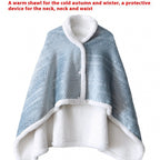 Double-layer Thickened Student Office Air Conditioning Room Nap Blanket Cover Leg Small Blanket