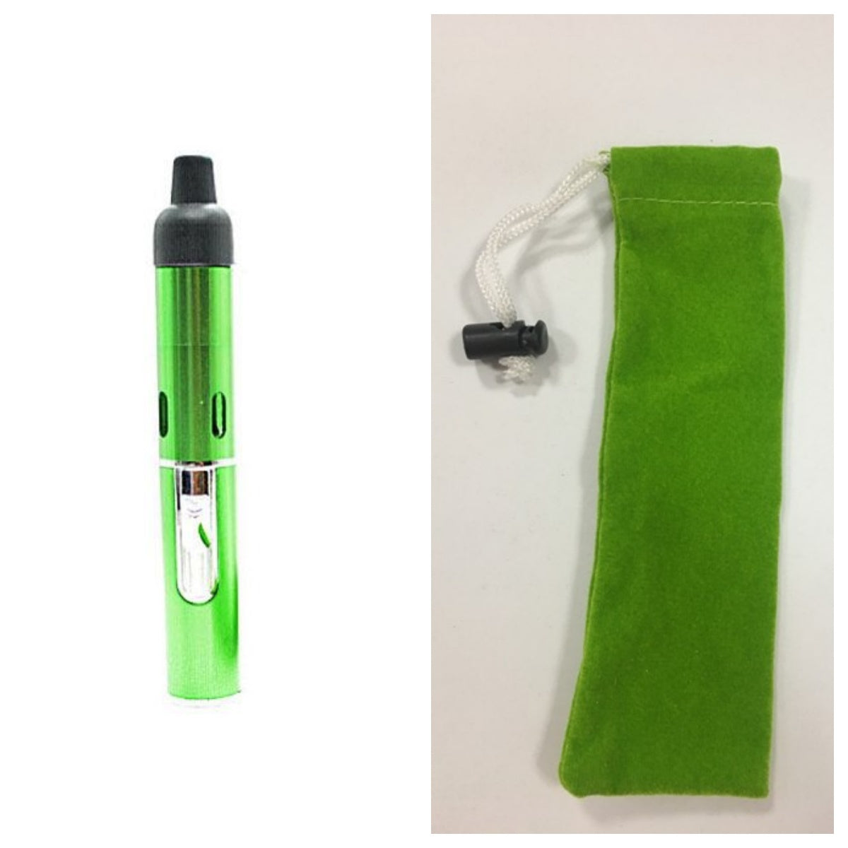 Metal Pipe Aroma Lighter With Volcanic Rock