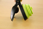 Pet Dog Travel Foldable Poop Scooper With 1 Roll Decomposable bag