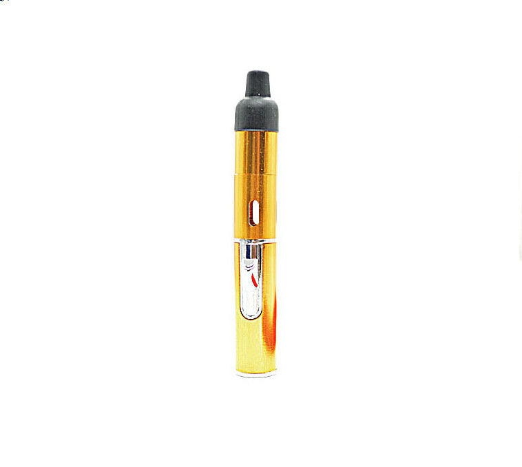 Metal Pipe Aroma Lighter With Volcanic Rock