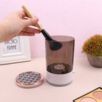 Portable Automatic Electric Makeup Brush Cleaning Tool With USB Charging