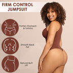 Belly Contraction Body Shaper Round Neck bodysuit